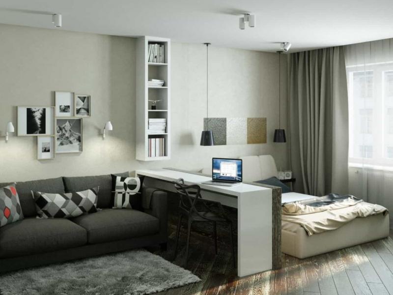 Дизайн однокомнатной квартиры 