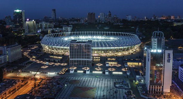 3D модель стадіону НСК «Олімпійський»   Віртуальна прогулянка по НСК «Олімпійський»