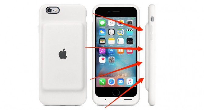 Компанія Apple по-тихому представила новий аксесуар для смартфонів iPhone 6 і iPhone 6S, показаний на ілюстрації вище
